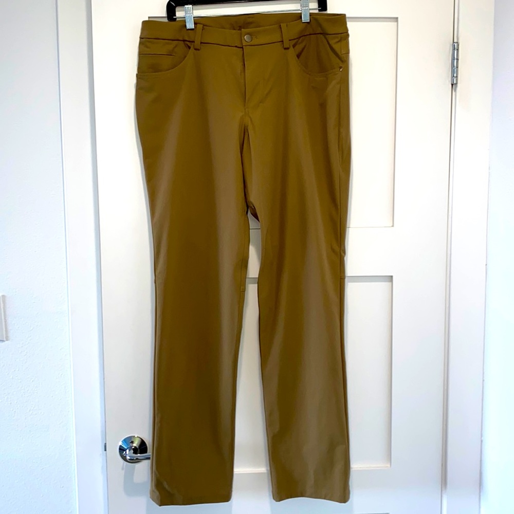 Lululemon ABC Classic-Fit Pant 36”x34”, taupe
